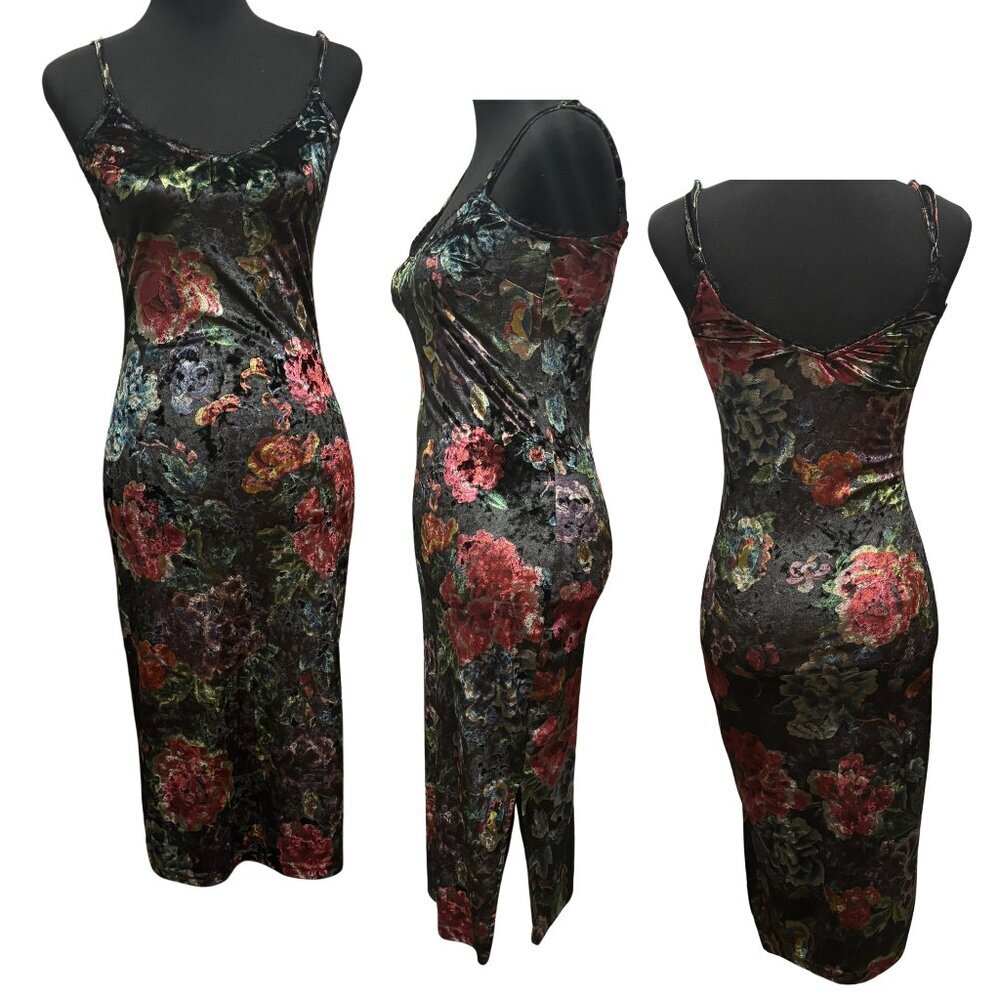 Octavia Velvet Midi Dress